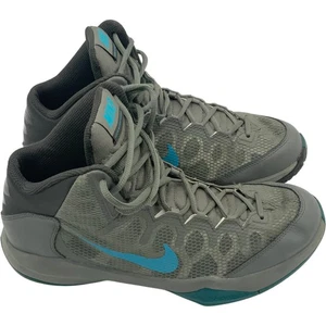 Zapatos de baloncesto NIKE 749432-201 para hombre Reino Unido 10 gris azul parte superior alta - Imagen 1 de 23