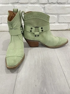 BOTÍN DINGO GUMMY BEAR CUERO COMO NUEVO Talla 6.5 Western Vaquera Rodeo Botas - Imagen 1 de 6