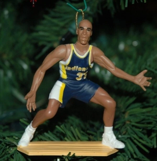 Reggie Miller Indiana Pacers Christmas Tree Ornament 3" Basketball HOF #31 - Image 1 of 1