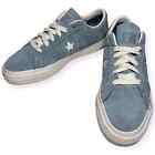 Converse Men’s 5.5 Light Lake Blue White Suede One Star Pro LifeStyle Sneakers
