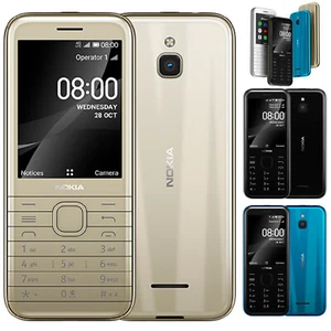 Original Nokia 8000 4G 2020 Dual Sim Unlocked Cell Phone 4GB ROM KaiOS GPS WIFI - Afbeelding 1 van 22