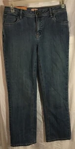 NEW with tags NRJ Authentic Jeans Size 6 Petite Classic Fit . blue jeans - Picture 1 of 10