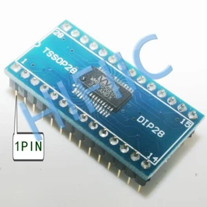 1 PIEZA ADAPTADOR WM8805GEDS WM8805 ON DIP28 - Imagen 1 de 1
