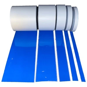 Chaleco de seguridad IRON ON azul tela reflectante 0,75" 1" 2" 4" 6" pulgadas 10' 20' 30' - Imagen 1 de 8