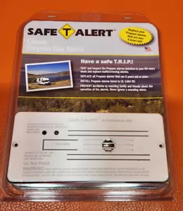Safe T Alert Classic RV Propane Gas Alarm 12v Hard Wire Model 30-442-P-WT NEW - Foto 1 di 10