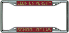 Elon University LAW License Plate Frame