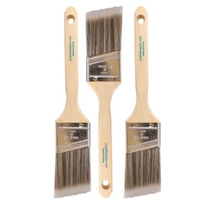 3-Pack - 2" Angle Brushes for All Latex and Oil Paints & Stains - Picture 1 of 7
