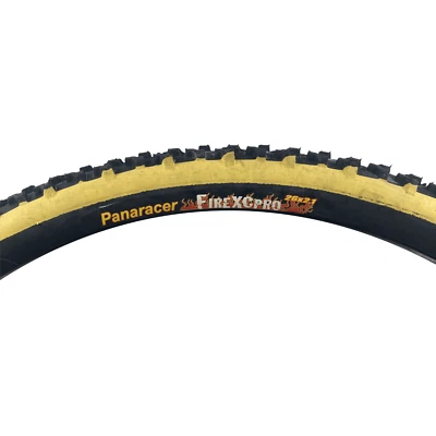 Panaracer Fire XC PRO 26x2.1 Bike Tire Classic Edition Pik Blue Yellow Red Black - Image 1 of 2