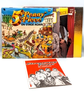 Fivepenny Piece - 5x Vinyl LP Bundle with Magazine/Flyer - Picture 1 of 16