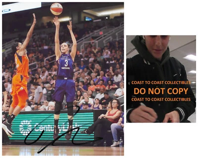Diana Taurasi signed Phoenix Mercury basketball 8x10 photo COA proof autographed - Image 1 of 2