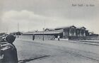 WWI Egypt Port Said. La Gare - RPPC Real Photo Postcard 1916s