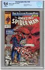 Amazing Spider-Man  # 325   CBCS   9.4   NM   White pgs   11/89  Red Skull cov