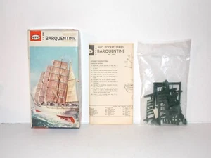 New Vntg UPC Pocket Series Model Kit 7077-29 BARQUENTINE Barque Barkentine Bark - Picture 1 of 13