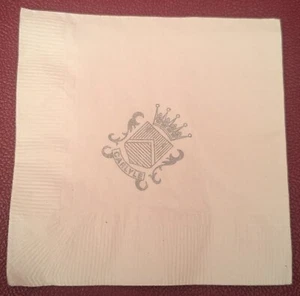 New The Carlyle Hotel, New York City White Cocktail Napkin - Picture 1 of 3