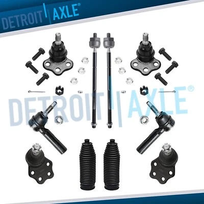2WD Front Upper Lower Ball Joints + Inner Outer Tierods for Dodge Dakota Durango - Image 1 of 4