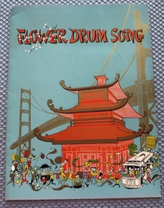 Broadway FLOWER DRUM SONG Souvenir Program Rodgers & Hammerstein/Gene Kelly dir. - Picture 1 of 10
