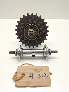 Buje delantero bicicleta vintage 36H, buje trasero Sturmey Archer, rueda libre Atom 77 - Imagen 1 de 18