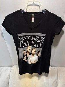 Matchbox Twenty Rock Band Women’s Size Medium Graphic Print T-Shirt Black - Picture 1 of 4