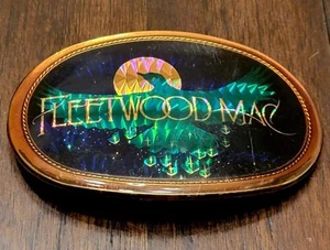 Vintage 1977 Fleetwood Mac Belt Buckle Pacifica MFG Holographic Eagle - Picture 1 of 5