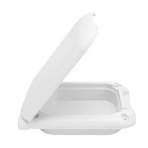 RV Power Outlet Box RV Electrical Outlet Box Water Resistant Lid Secure Closure - Afbeelding 1 van 12