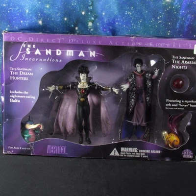 NOVO LACRADO The Sandman Incarnations Deluxe conjunto de bonecos de ação DC Direct DANIFICADO - Imagem 1 de 4
