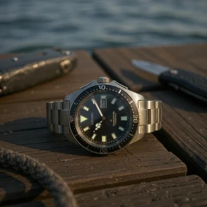 Citizen Eco Drive Promaster Diver Watch 200M Black /Stainles NY0125-83E - Picture 1 of 8