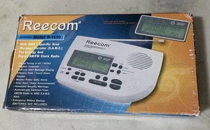 Reecom R-1650 NOAA Alarm pogodowy Budzik Radio NWS S.A.M.E. - Zdjęcie 1 z 7