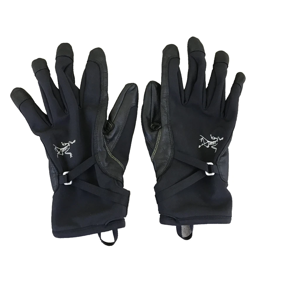 Guantes Arc'teryx Alpha SL Gore Tex Negro Grande Unisex Cuero Foto 1 de 4
