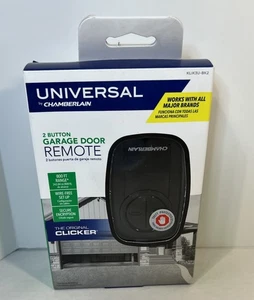 Chamberlain Universal 2 Tasten Garagentor Fernbedienung Öffner Clicker KLIK5U - Bild 1 von 5