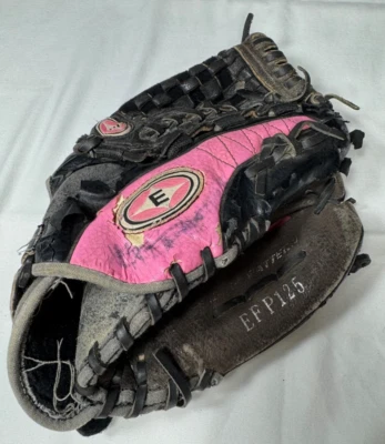Guante de Softbol EASTON FPT12 12" Niñas Mano Izquierda Rosa/Negro-LEER DESCRIPCIÓN Foto 1 de 4