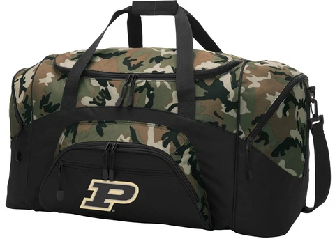 PURDUE Duffle Suitcase LARGE Duffel Or Gym Bag TOP Gift Idea for Him Men Man Cover