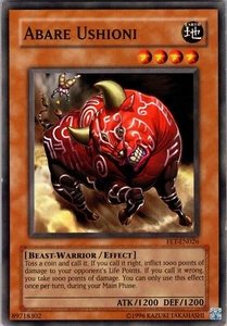 Yu-Gi-Oh TCG Abare Ushioni FET-EN026 Unlimited Regular Common Card LP-NM - Picture 1 of 2