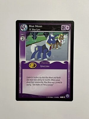 2014 My Little Pony Premiere Cards Enterplay Hasbro - Blue Moon #60 - Image 1 of 2