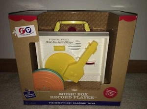 Fisher Price Music Box Toy Record Player #01697 With 5 Discs Original Box NWT - Picture 1 of 7