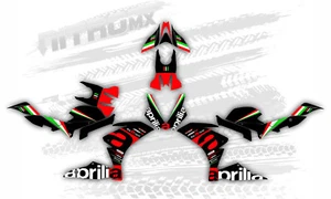 Kit de gráficos para calcomanías premium Aprilia RSV4 2009 2010 2011 2012 2013 2014 2015 - Imagen 1 de 1