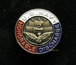 SOMBRERO SOLAPA DESCARGA HONORABLE MARINA DE LOS ESTADOS UNIDOS RETIRO USN REGALO VETERANO WOW - Imagen 1 de 24