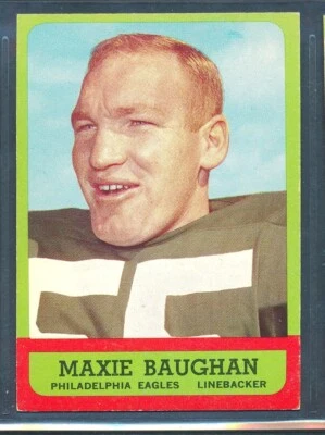1963 Topps Football #118: MAXIE BAUGHAN SP Philadelphia Eagles ~ EX-MT to NM - Image 1 of 2