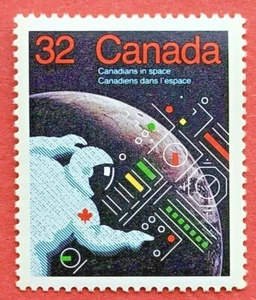 Canada Stamp #1046 "Canadians In Space" MNH 1985 - Picture 1 of 1
