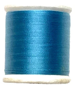 Gudebrod Nylon Thread Type E Sky Blue 100-Yard Spool - Picture 1 of 10