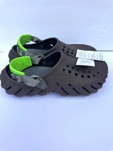 Crocs ECHO SANDSTORM CLOG Coffee/Multi Size Men’s 11 - Picture 1 of 4