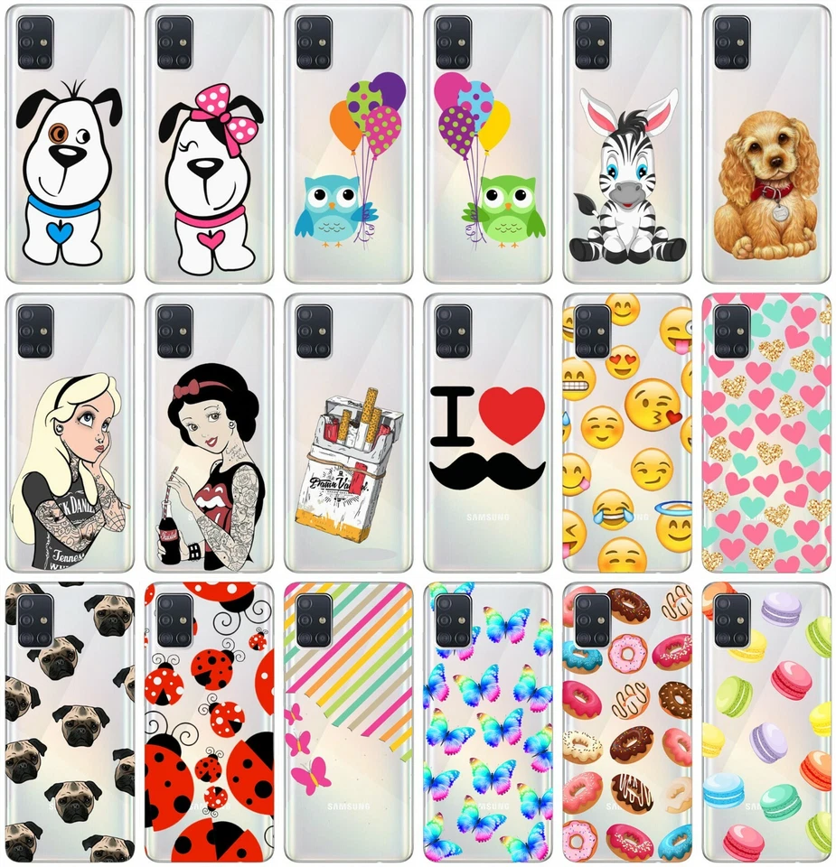 CUSTODIA COVER MORBIDA IN TPU PER SAMSUNG GALAXY S20/ PLUS /ULTRA 5G DISEGNI T - Immagine 1 di 1