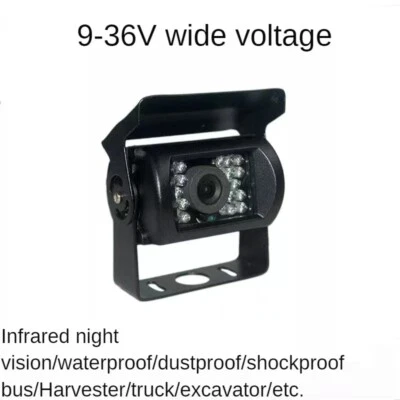 HD Rear View RCA AV-IN Backup Camera Waterproof IR Night Vision for Truck Bus RV - Image 1 of 4