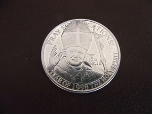 1998 Legionaries Of Christ Pope John Paul II Medal - Picture 1 of 4
