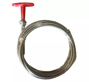 Cavo a T in Acciaio Inox Lungo 3m GE61S Estintore Corsa Rally - Foto 1 di 4