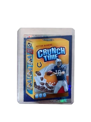 2022 Peyton Manning Donruss CRUNCH TIME CT-8 Case Hit  - Image 1 of 2
