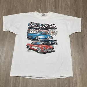 Corvette Shirt XL Vintage 90s 00s Chevrolet Sting Ray Race-Car Racing Y2k Tee - Picture 1 of 10