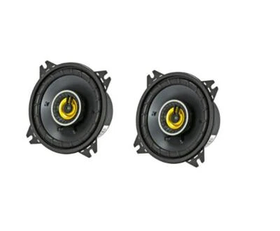 KICKER CS Series 4" Car Door Coaxial 2 Way Speakers Pair 300W Max - KA46CSC44 - Image 1 of 4
