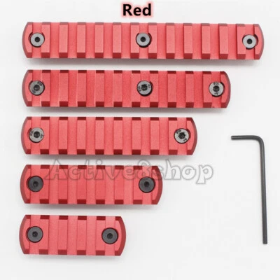 Key Mod Picatinny Rail Section System Aluminum Anodized 9 color Rifle Hunting  - Image 1 of 4