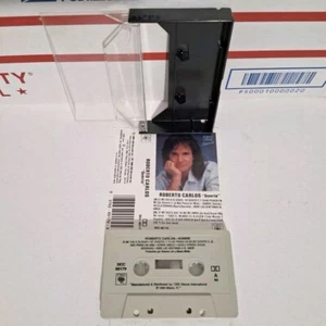 Roberto Carlos Sonrie Cassette Tape 1989 Latin Pop Brazilian Bolero Ballad - Picture 1 of 5