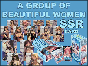 A Group of Beauitful Women - PICK YOUR SSR Card - Goddess Story Waifu Girl Set